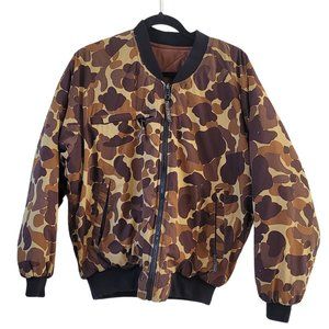 Field & Stream Camouflage Waterproof Reversible Hunting Jacket Size Medium